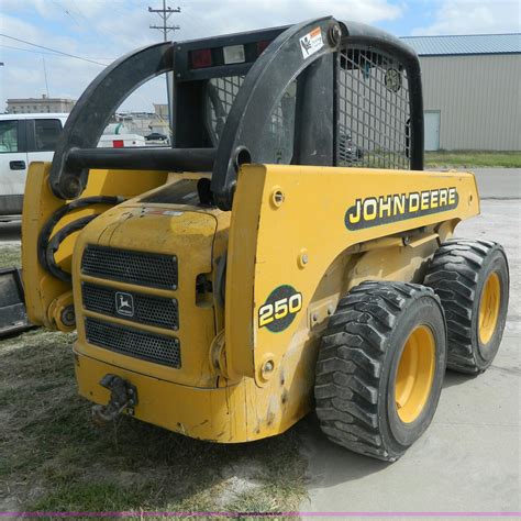 2000 john deere 250 skid steer|john deere 250 track hoe.